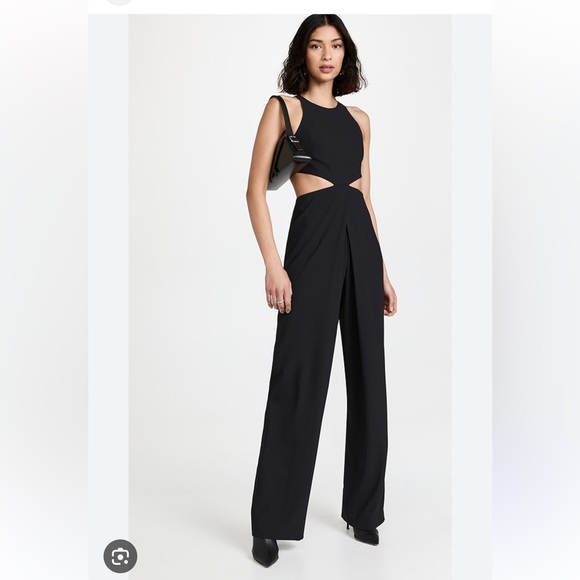 Alice + Olivia Pants - Allison and Olivia Cara cut out jumpsuit